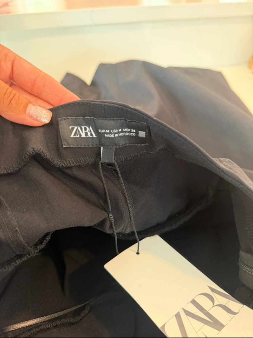 Zara Black Halter Bubble Mini Dress - Picture 5 of 7
